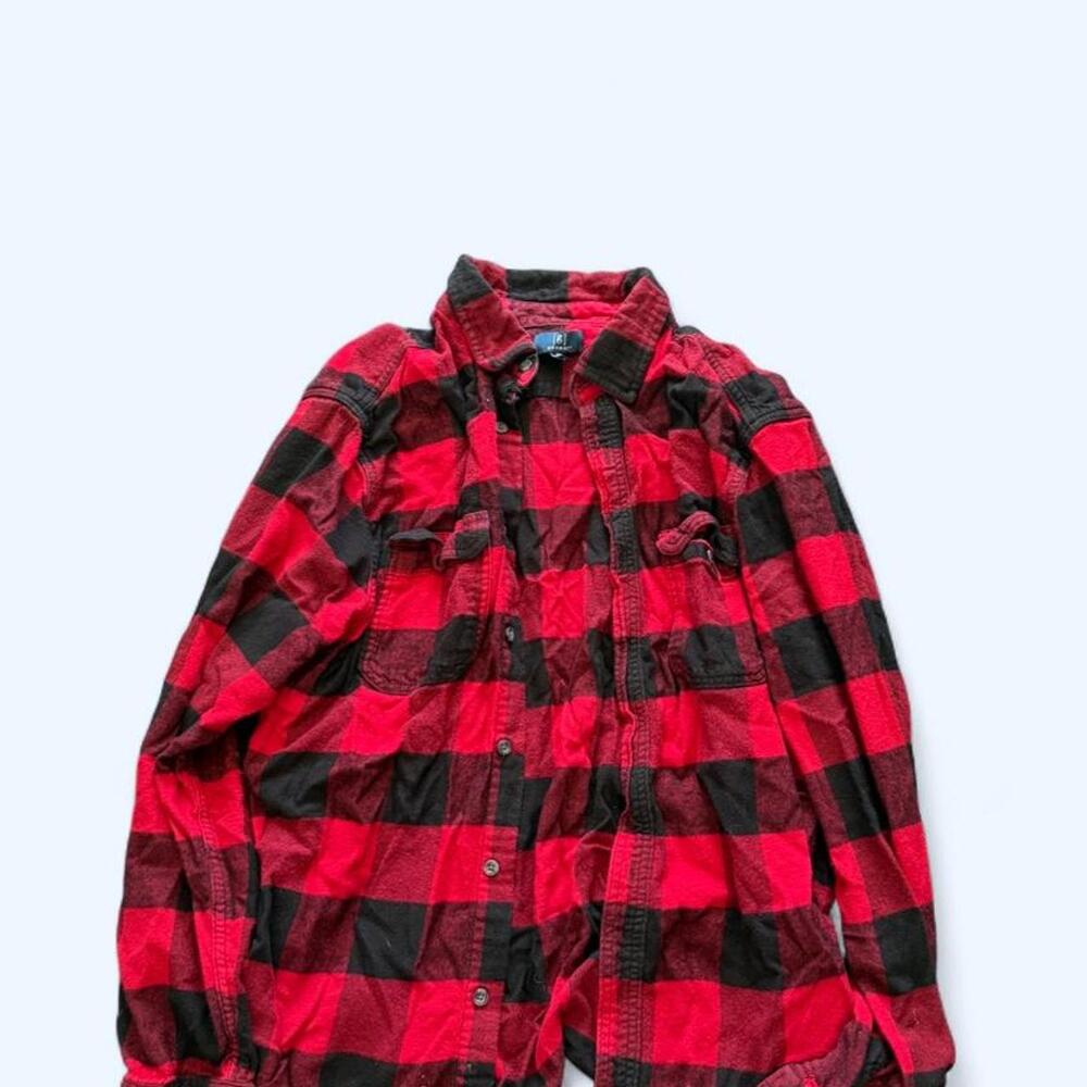 George Buffalo Plaid Flannel Shirt – Men’s Medium